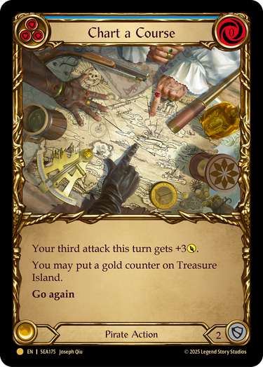 Chart a Course (Blue) (Treasure Pack)